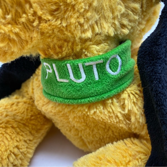 Disney Store Pluto Plush Medium 16" Laying Down Stuffed Animal Dog Soft Cuddly - Picture 6 of 9